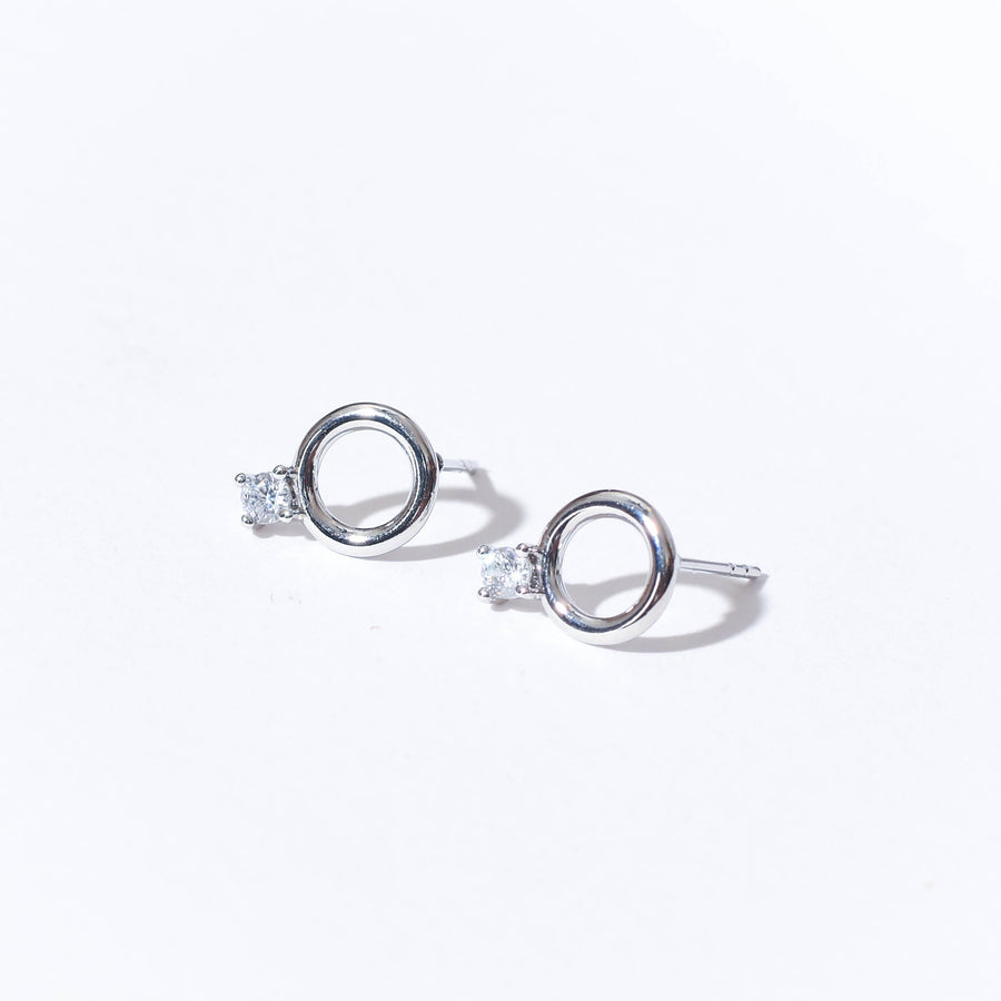 Mandy Studs | Silver