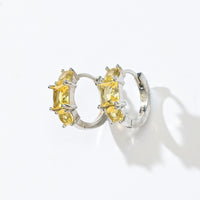 Madison Hoops | Sunrise Silver