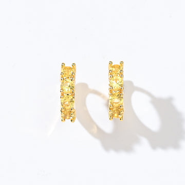 Kaia Mini Huggies | Sunrise Gold