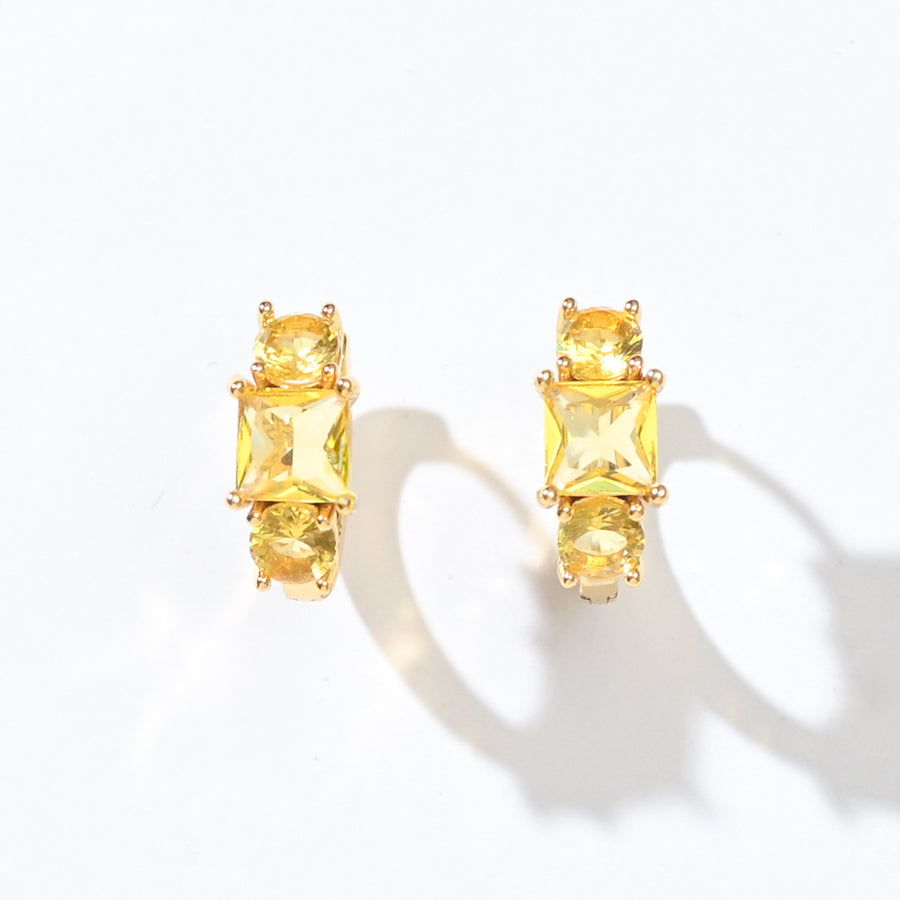 Madison Hoops | Sunrise Gold