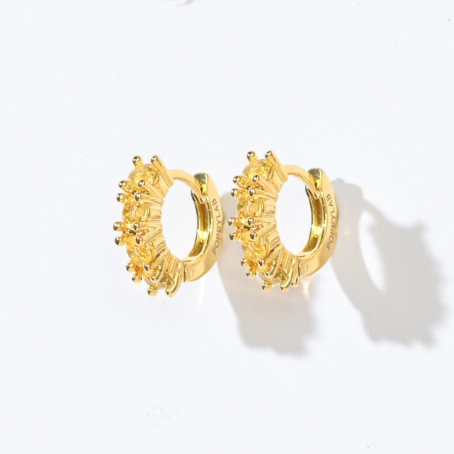 Kaia Mini Huggies | Sunrise Gold