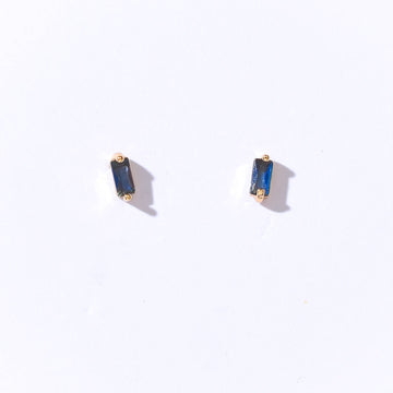Inez Dainty Studs | Sapphire