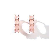 Kaia Mini Huggies | Baby Pink Rose Gold