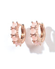 Kaia Mini Huggies | Baby Pink Rose Gold