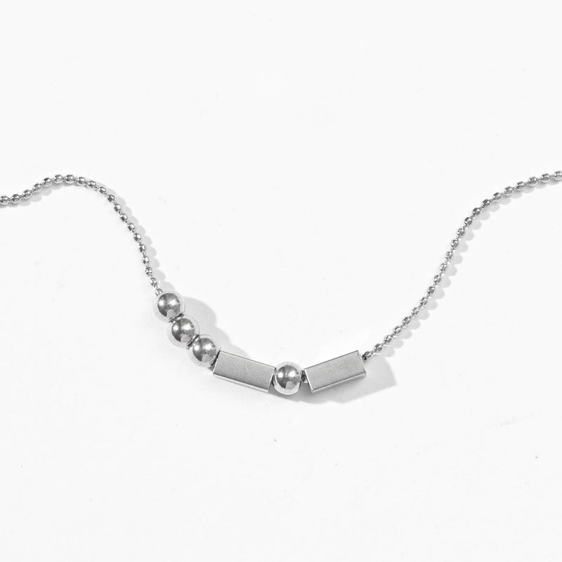 MS Bracelet Ball Chain | Silver