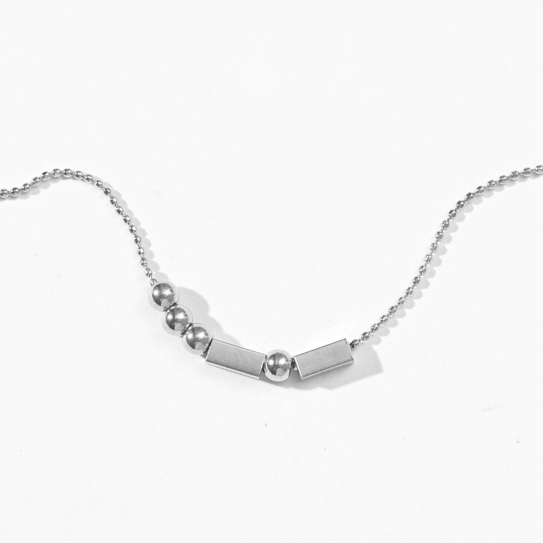 MS Bracelet Ball Chain | Silver