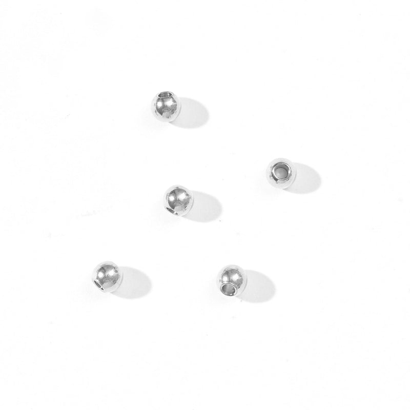 Round Beads | Silver