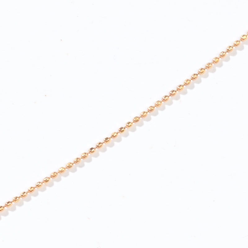 MS Necklace Ball Chain | Gold