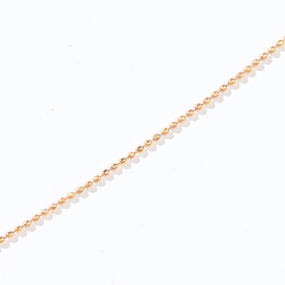 MS Necklace Ball Chain | Gold