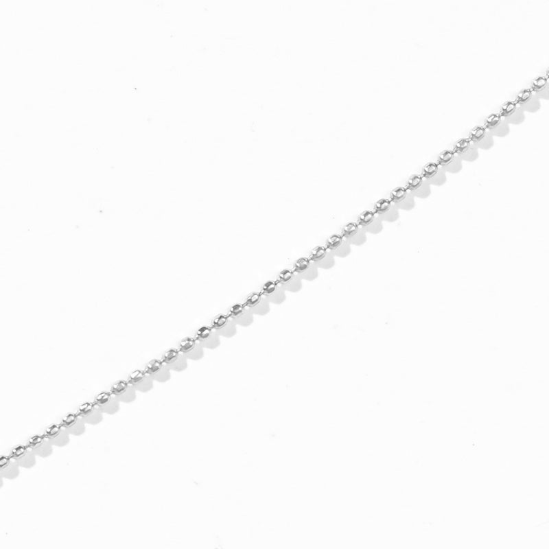 MS Necklace Ball Chain | Silver