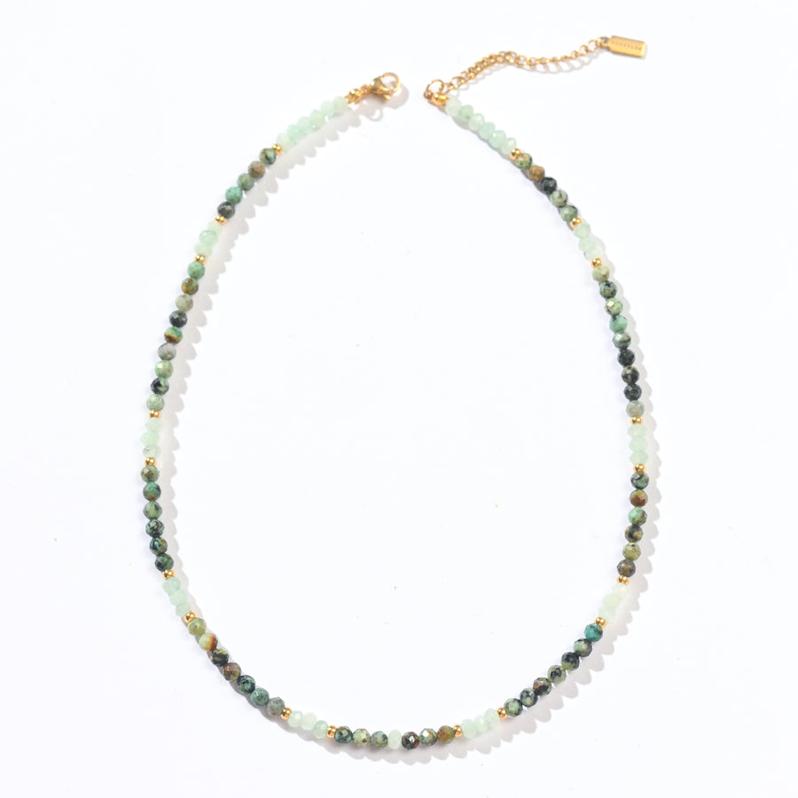Elara African Turquoise Necklace
