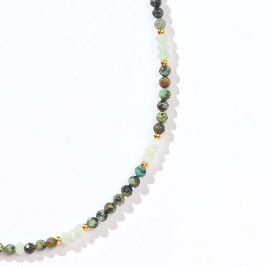 Elara African Turquoise Necklace