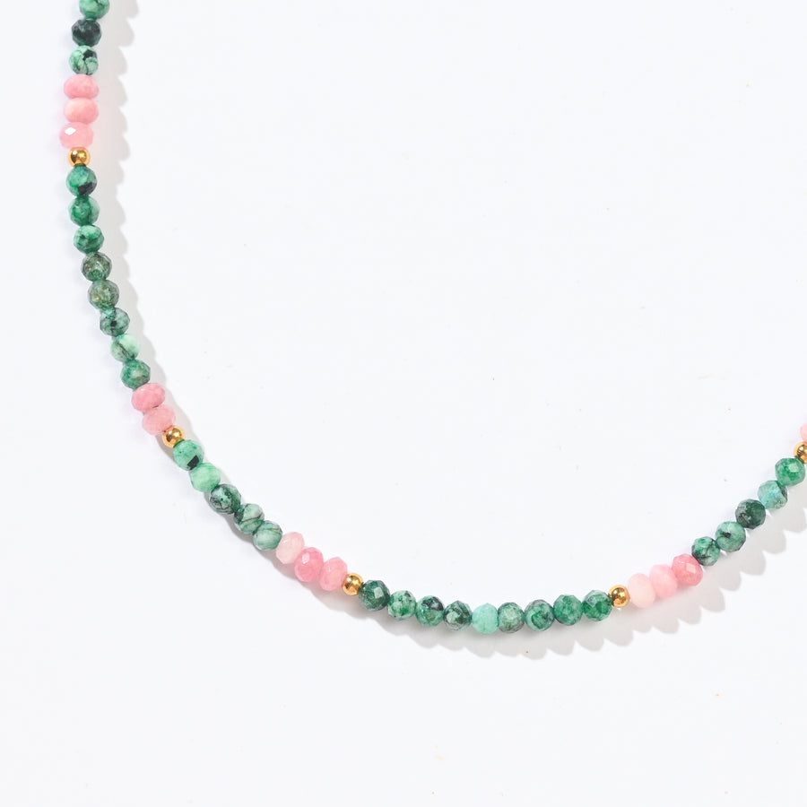 Mirelle Green Labradorite Necklace