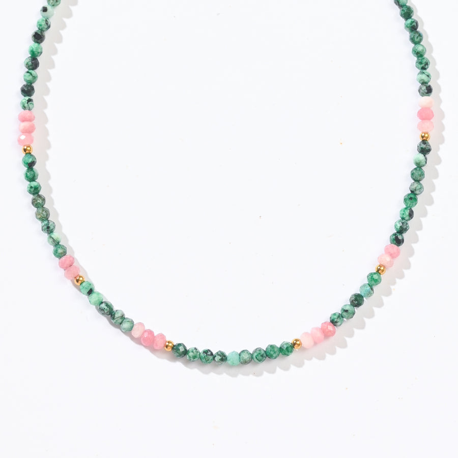 Mirelle Green Labradorite Necklace