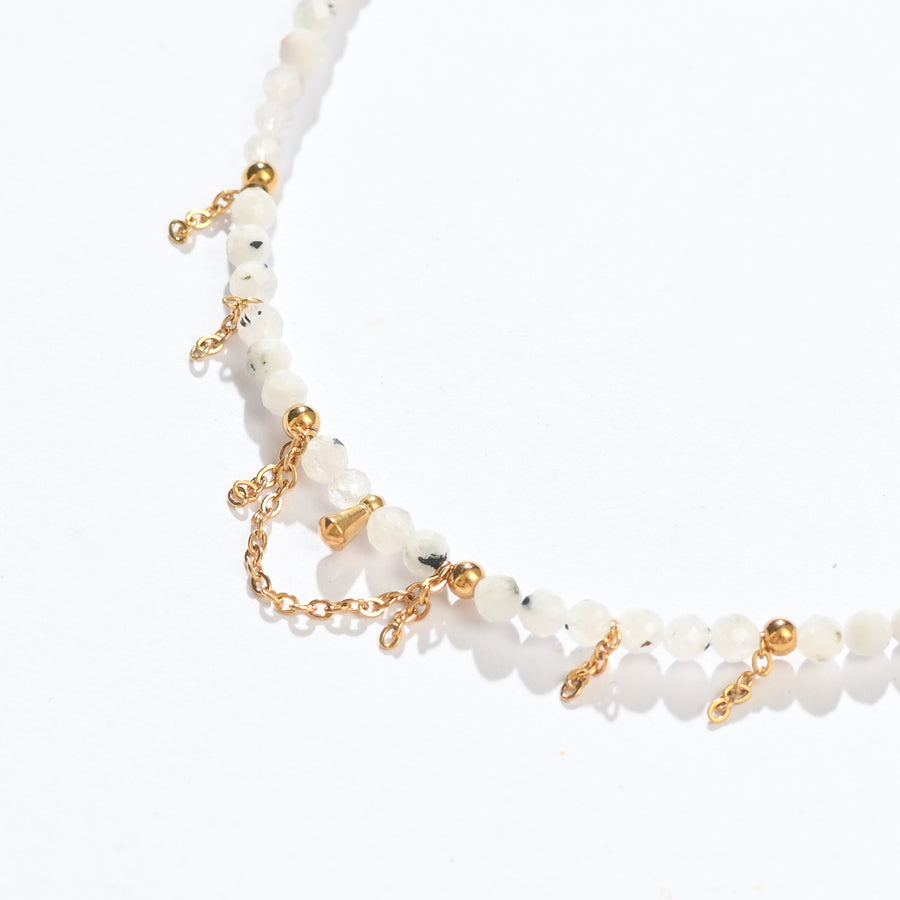 Yara  Veil Necklace |Moonstone