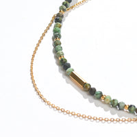 Sasha Layered Necklace | African Turquoise