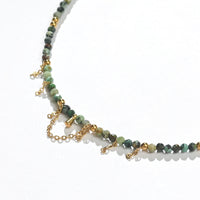 Yara  Veil Necklace |African Turquoise