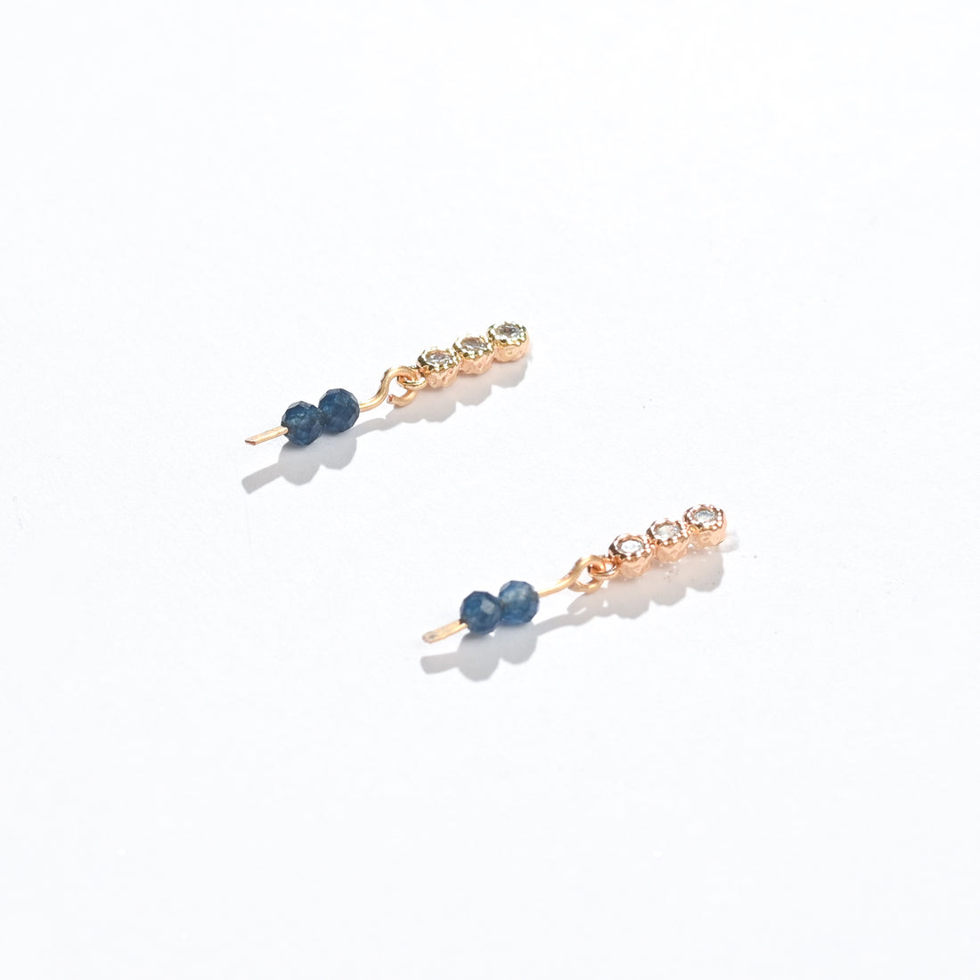 Esther Light Dangles | Blue Sapphire