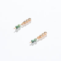 Esther Light Dangles | African Turquoise