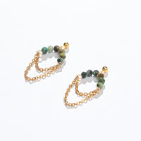 Belle Dancing Dangles | African Turquoise