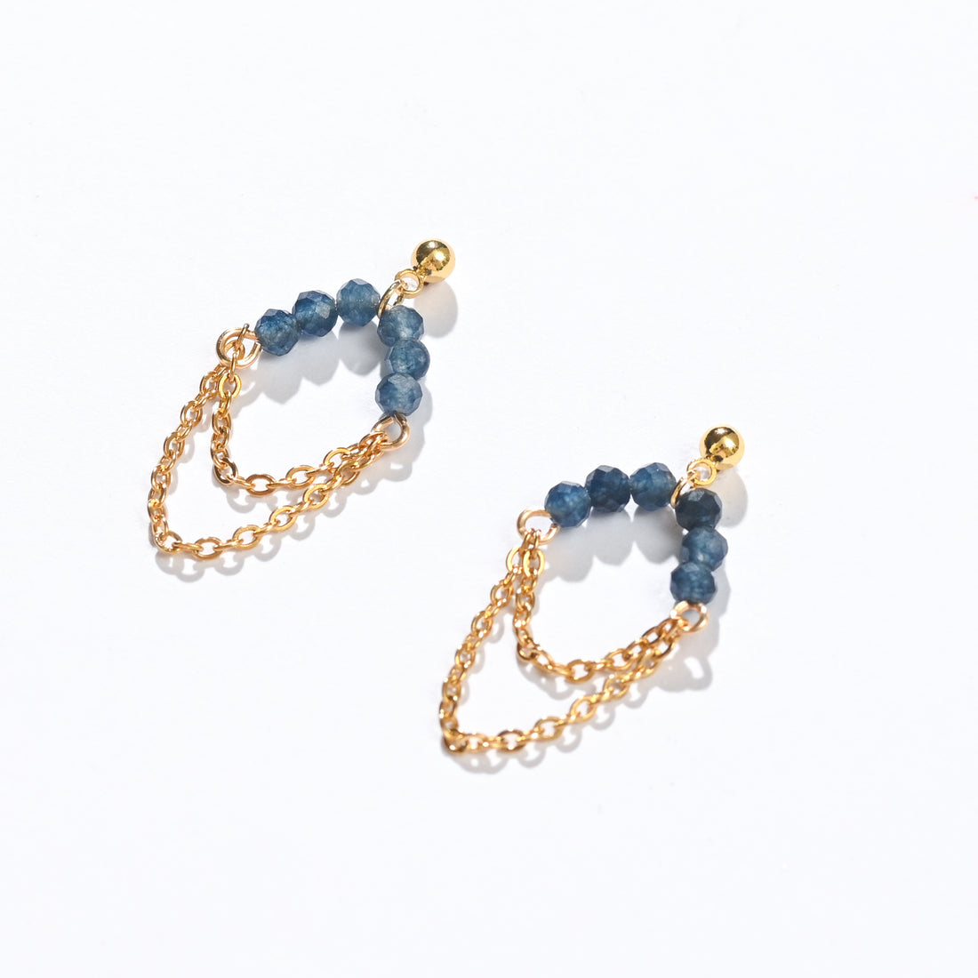 Belle Dancing Dangles | Blue Sapphire