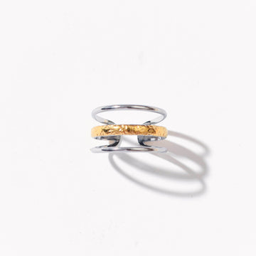 Amber Prism Ring