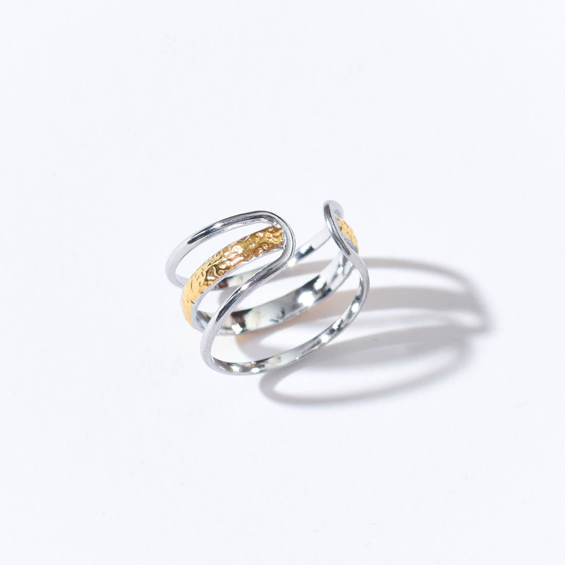 Amber Prism Ring