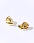 Myla Spiral Studs | Gold