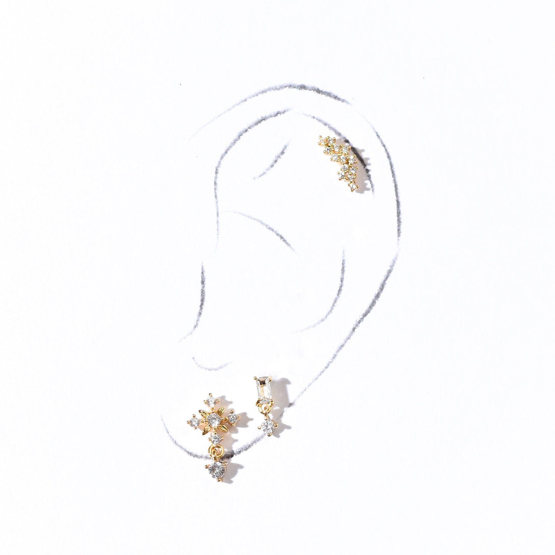 Cici Star Dangle Barbell