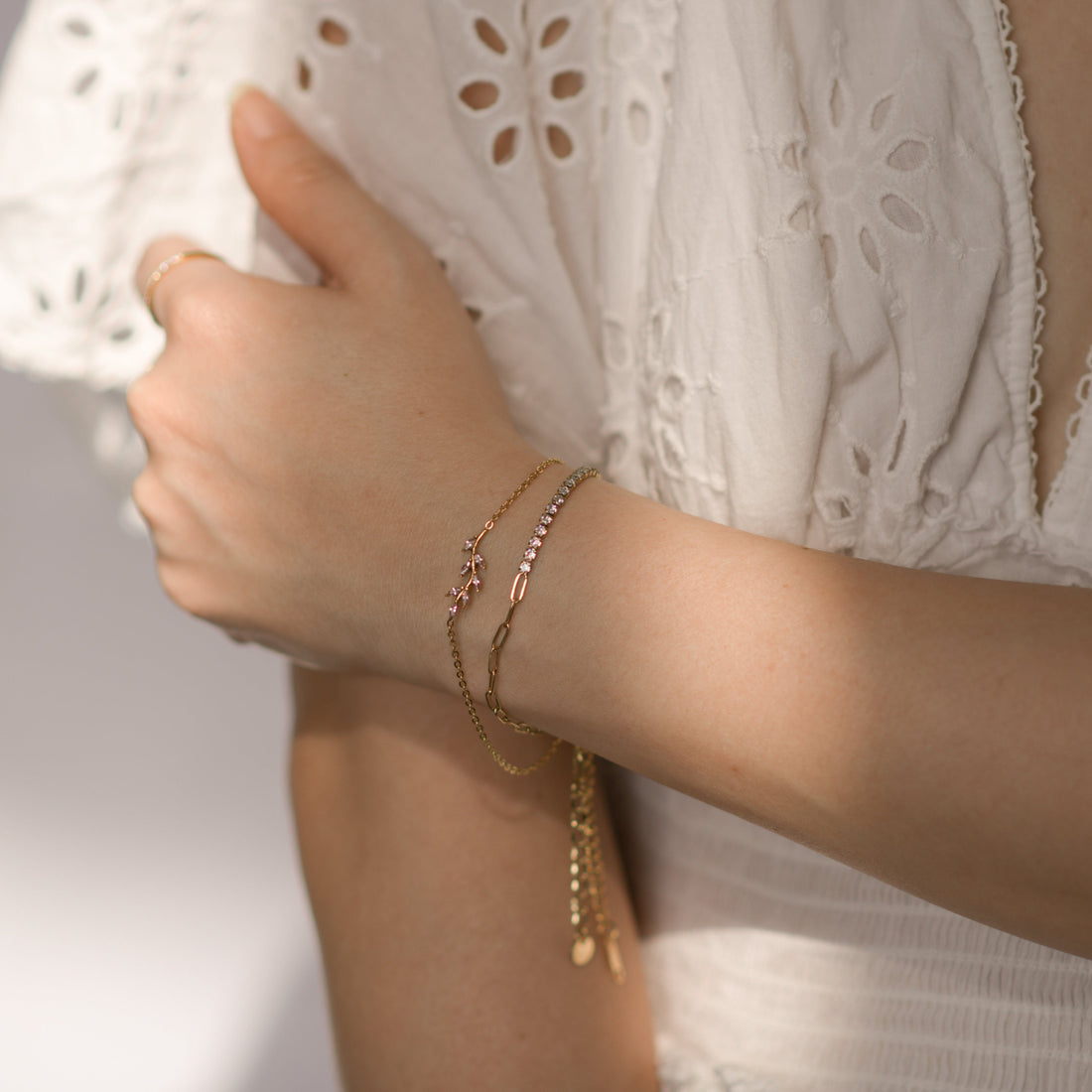Delilah Bracelet | Mauve