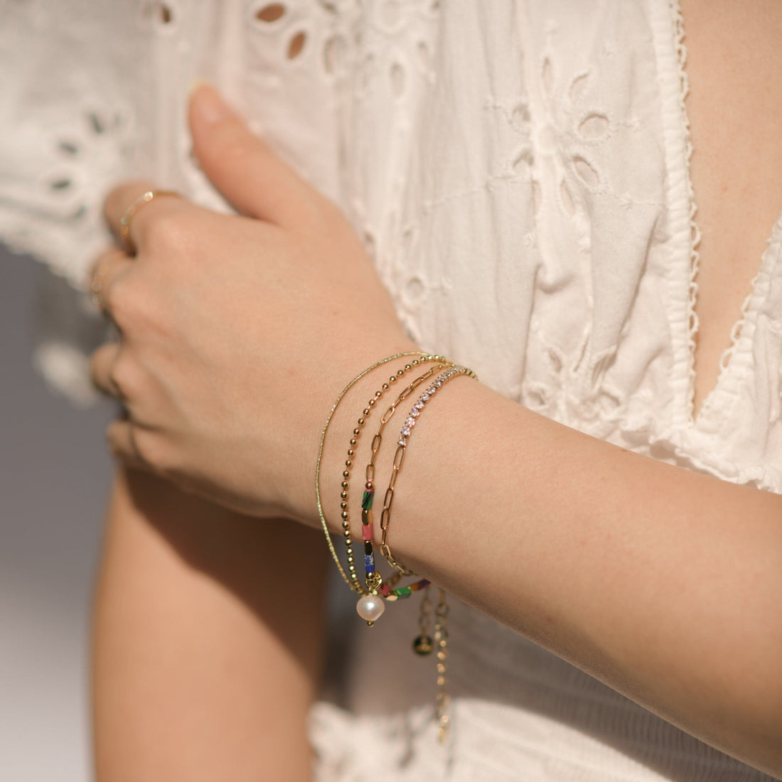 Iris Bracelet | Gold