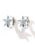 Melur Hoops | Frost Silver