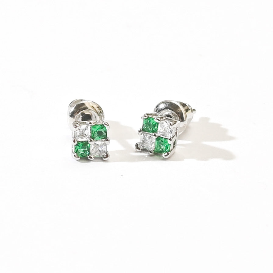 Baby Ketupat Studs | Silver