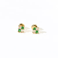 Baby Ketupat Studs | Gold