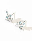 Azalea Studs | Nebula Silver
