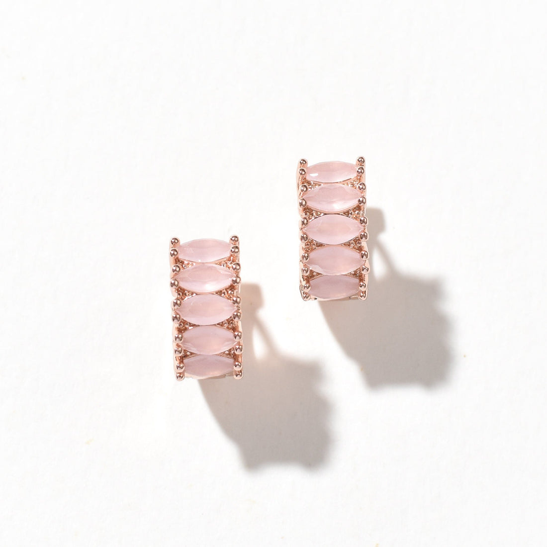 Jada Hoop | Baby Pink Rose Gold