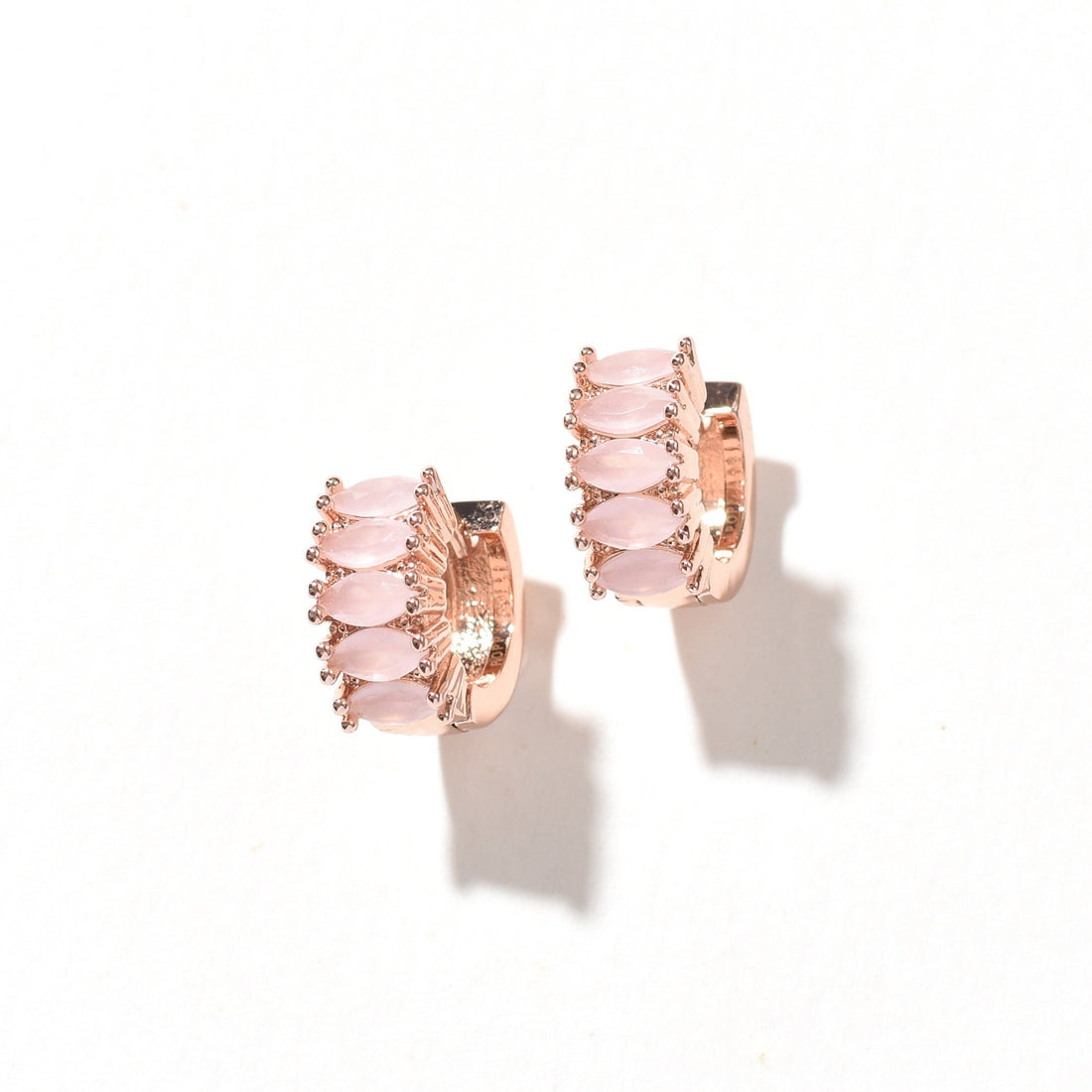 Jada Hoop | Baby Pink Rose Gold