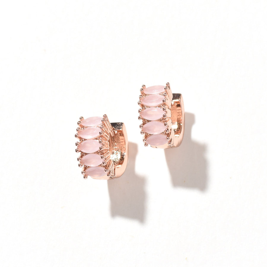 Jada Hoop | Baby Pink Rose Gold