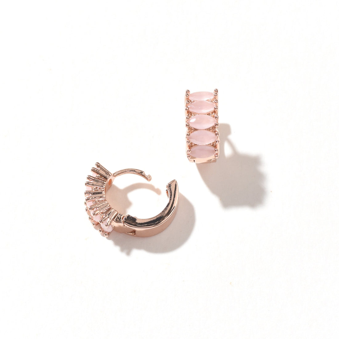 Jada Hoop | Baby Pink Rose Gold