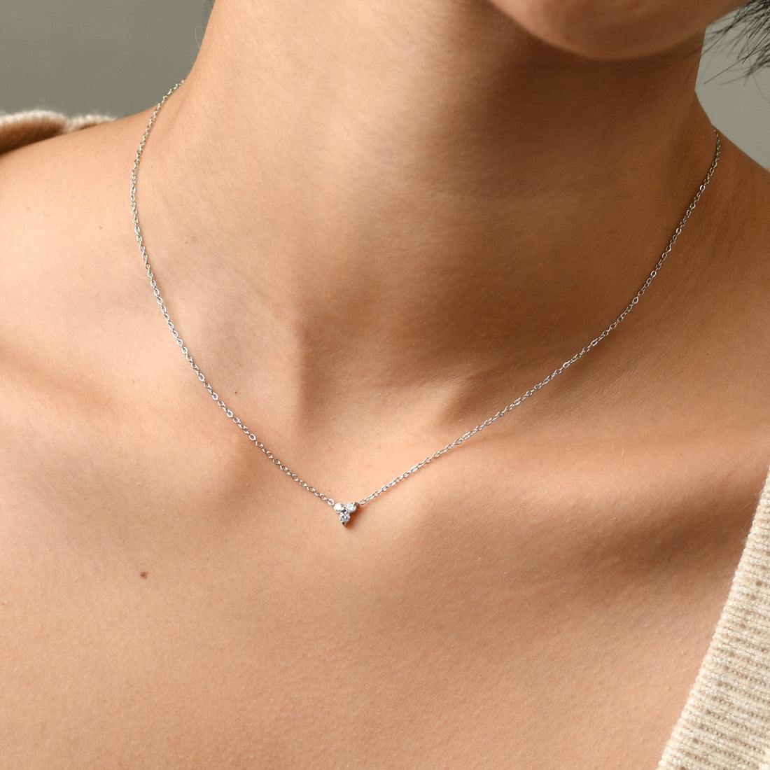[PRE-ORDER] Elsa Blossom Necklace |Silver