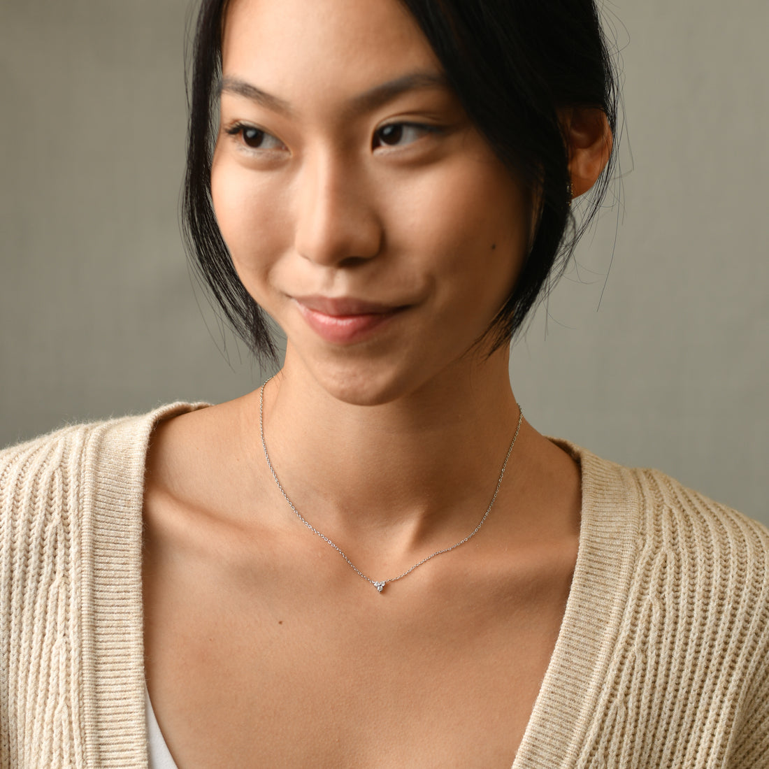 [PRE-ORDER] Elsa Blossom Necklace |Silver