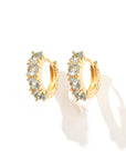 Kaia Huggies | Light Blue Gold