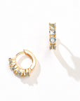 Kaia Huggies | Light Blue Gold