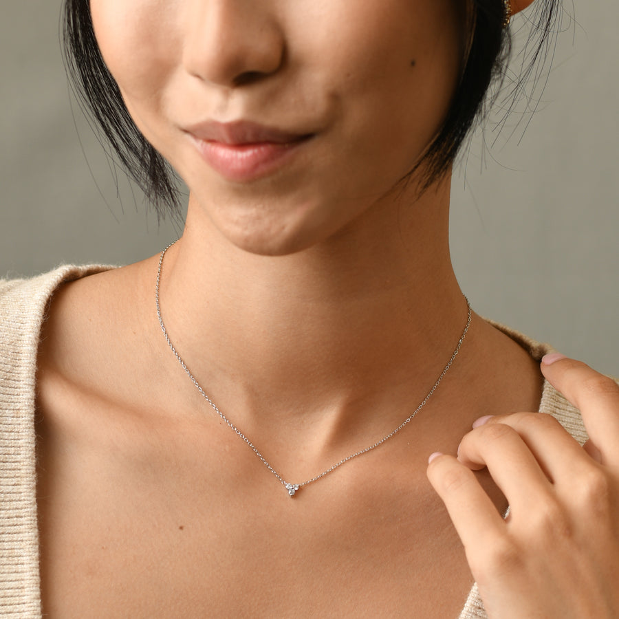 [PRE-ORDER] Elsa Blossom Necklace |Silver