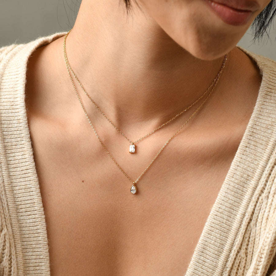 Jessica Layered Necklace | Gold