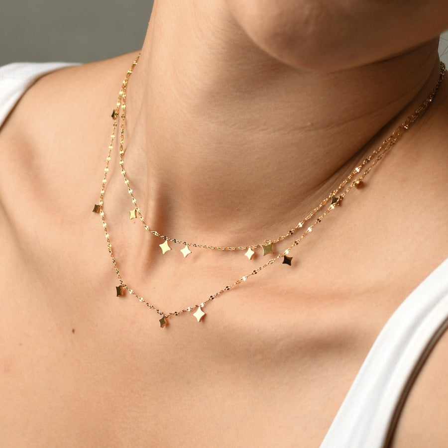 Aria Double Layered Necklace