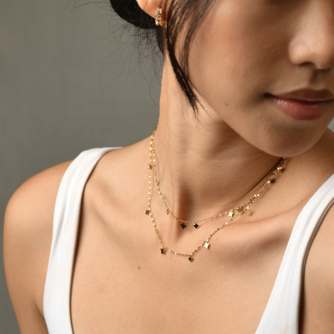 Aria Double Layered Necklace