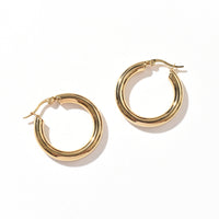 Claire Mini Hoop | Gold SST