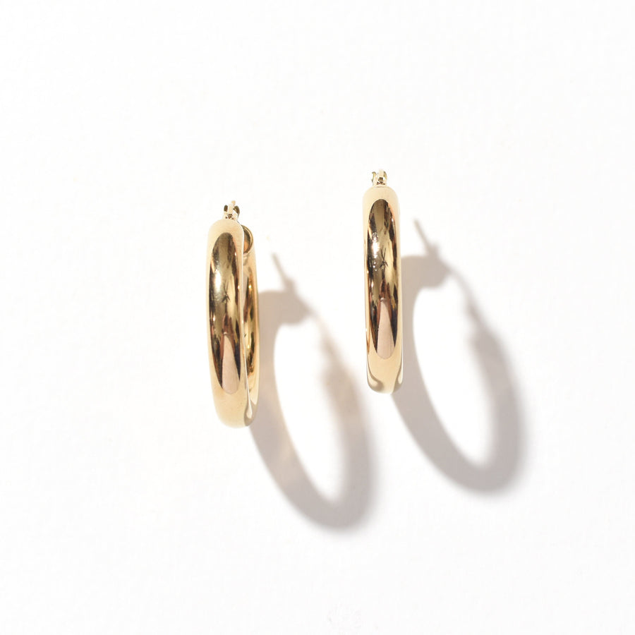 Claire Mini Hoop | Gold SST