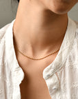 Cora Beaded Necklace | Gold